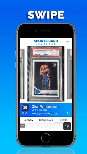 check sports card value from smart phone|sports card price tracker app.